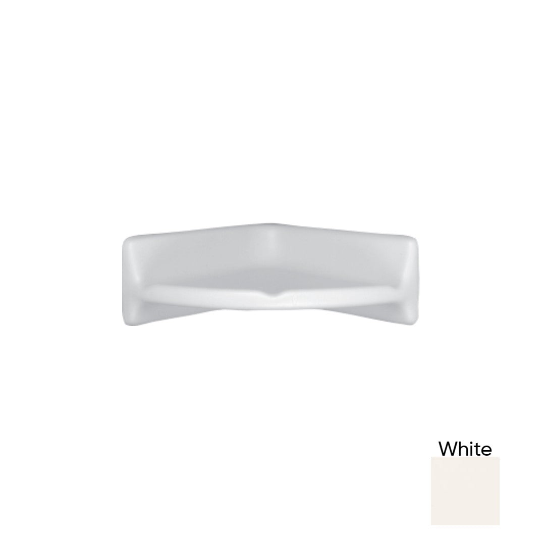 Bath Accessories 2.37" x 6.75" Ceramic Corner Caddy by Daltile