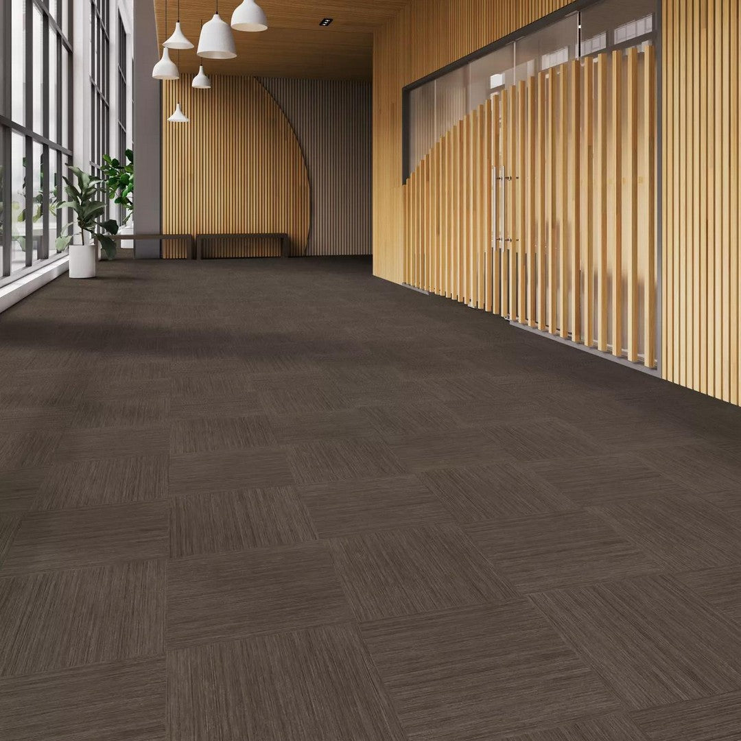 ID Latitude Abstract 18" x 18" Texgrain 20mil Luxury Vinyl Tile by Tarkett