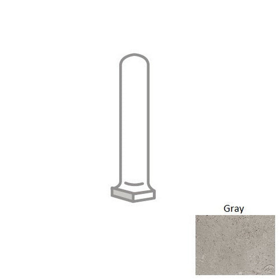 Network 1" x 6" Porcelain Matte Cove Base Corner by Emser