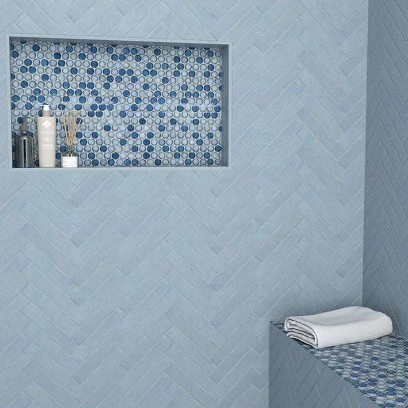 Watercolors 0.5" x 12" Pencil Liner Molding Trim by Anthology