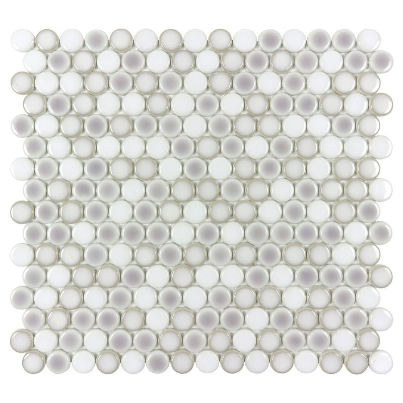 Watercolors 12" x 12" Circular Mosaic by Anthology