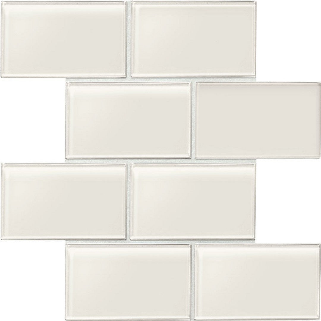 Amity 3" x 6" Glossy Glass Wall Tile by Daltile