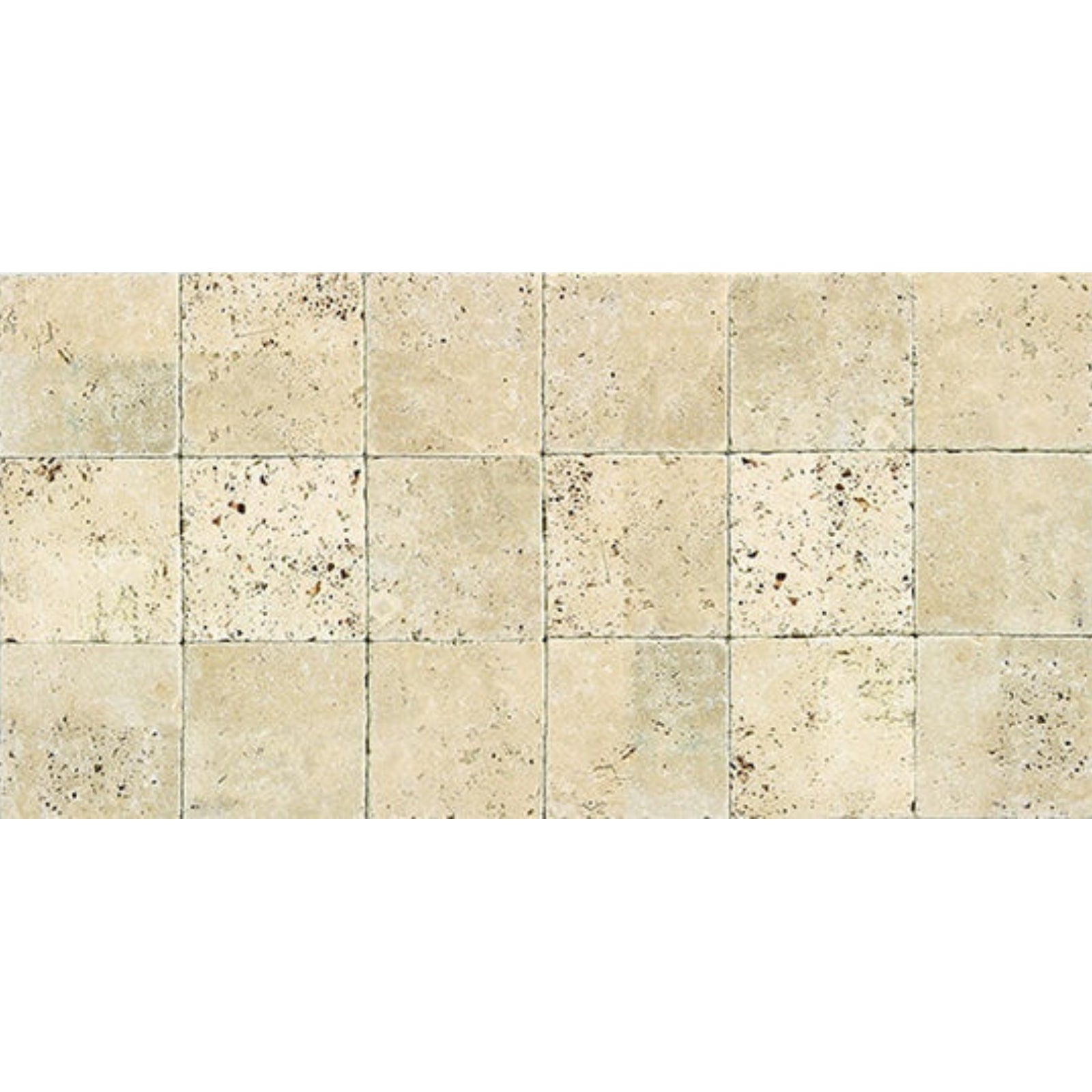 Travertine 6" x 6" Tumbled by Daltile