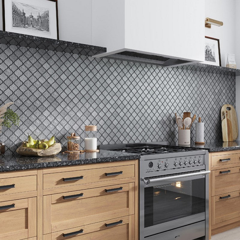 Artistic 12" x 12" Resin Arabesque Mosaic by MiR Mosaic