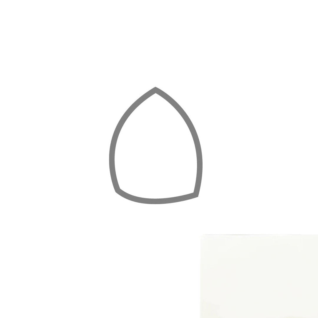 Catch 1" x 1" Ceramic Matte Beak Trim by Emser