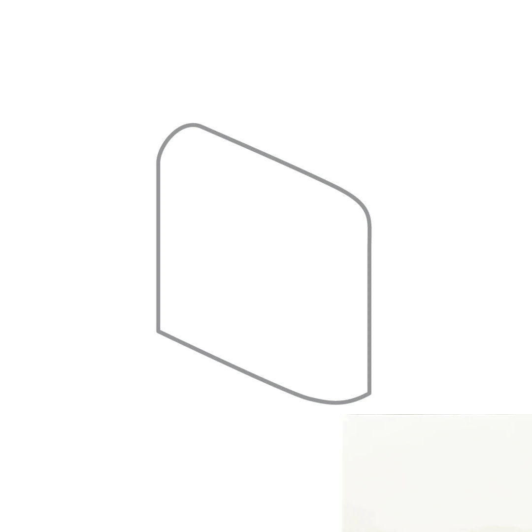 Catch 3" x 3" Ceramic Gloss Bullnose Corner by Emser