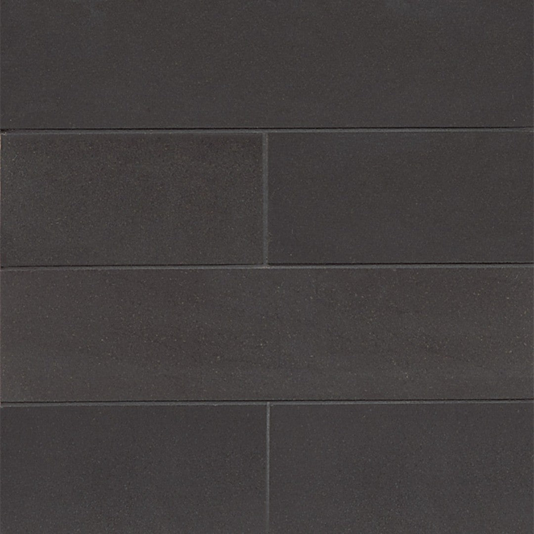 Granite Absolute Black 3" x 12" Honed Tile by Bedrosians