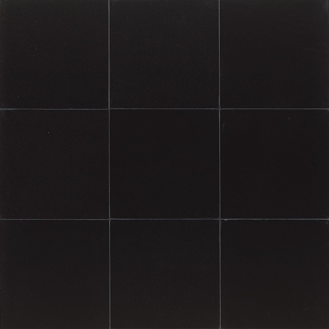 Granite Absolute Black 18" x 18" Polished Tile by Bedrosians