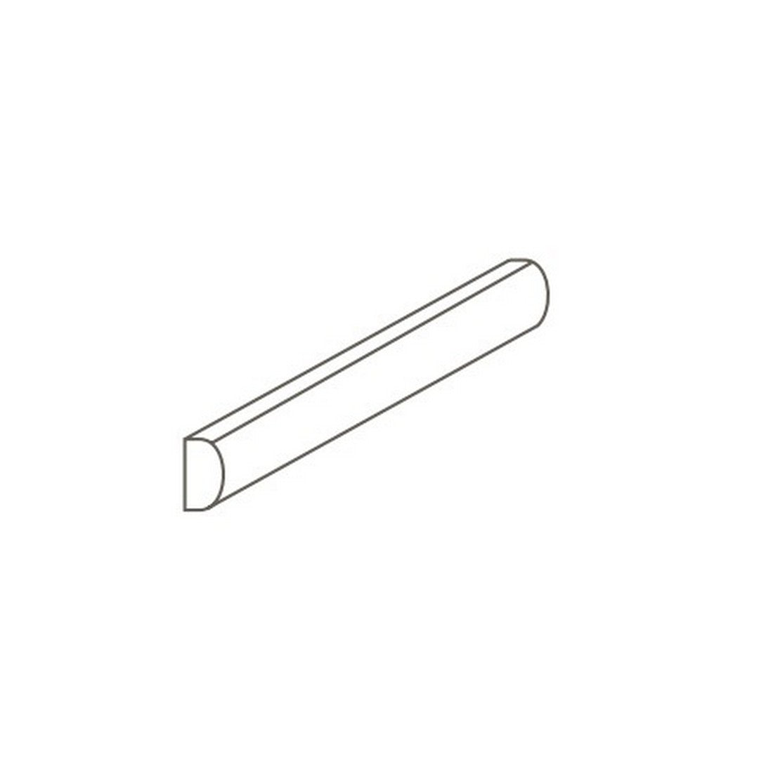 Colormatch 1" x 6" Glossy Glazed Ceramic Liner Dome Wall Trim by Daltile