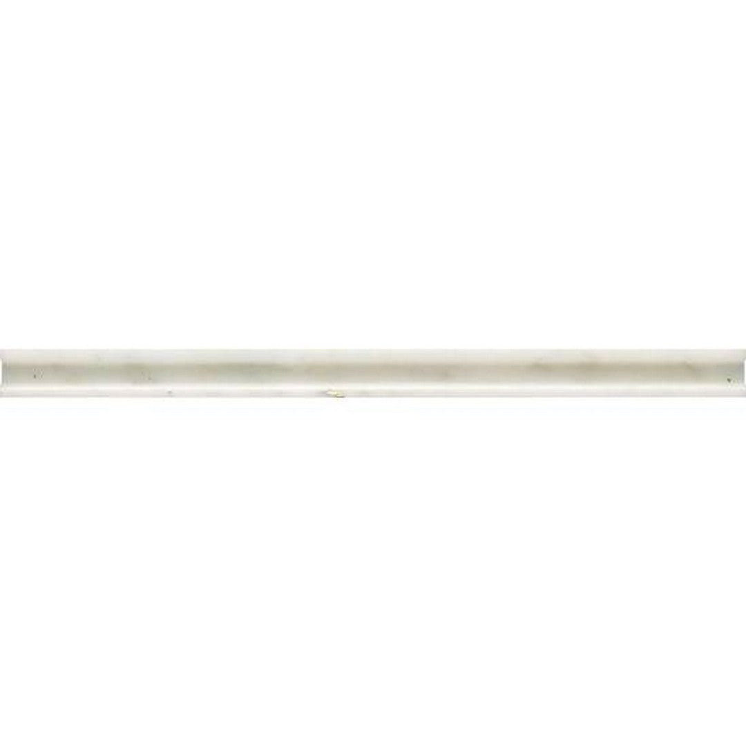 Candora 0.75" x 12" Polished Natural Stone Pencil Rail by American Olean