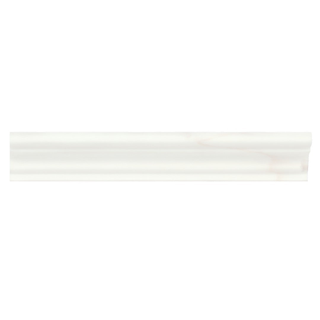 Marble Dolomite 2" x 12" Honed Chair Rail Trim by Bedrosians