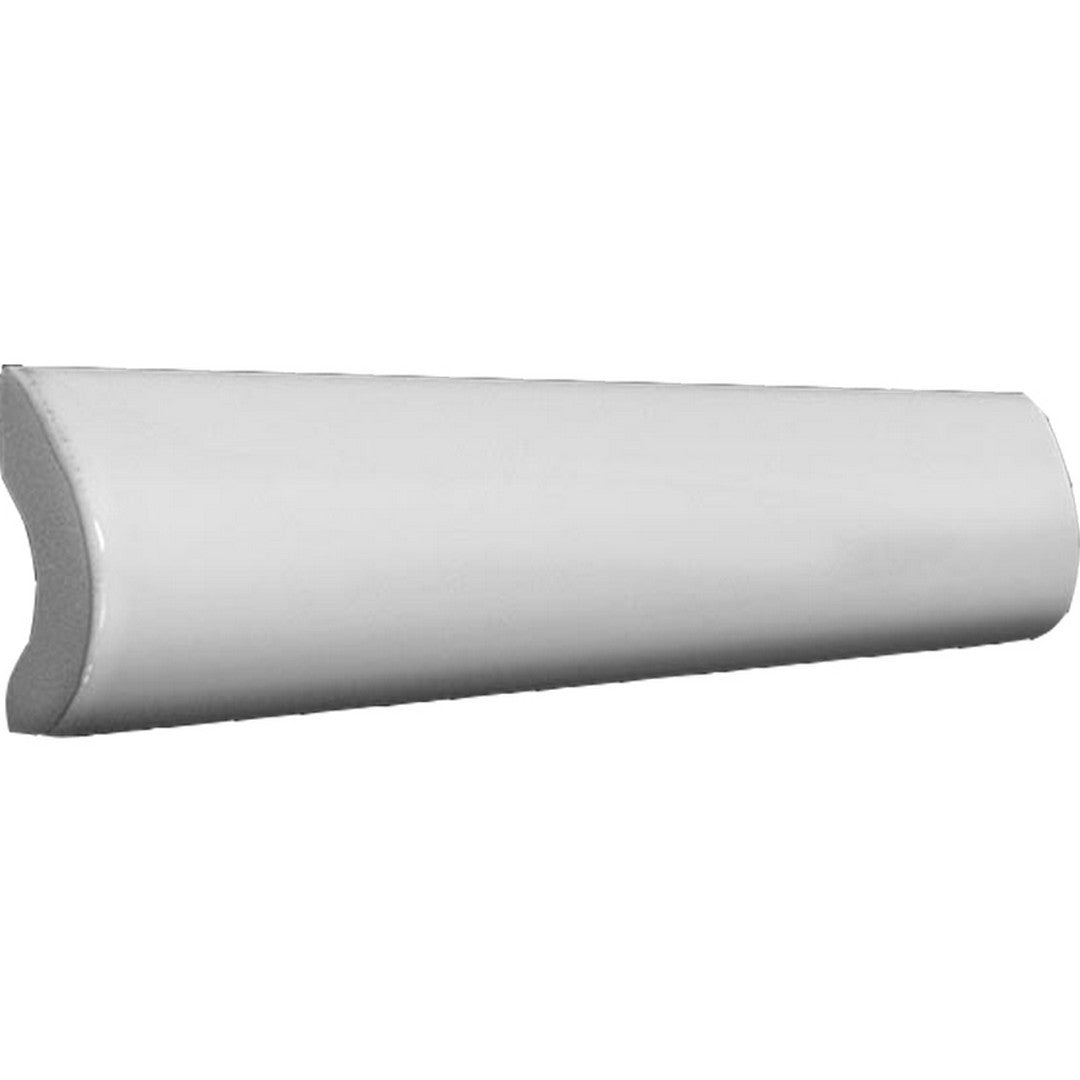 Satin 1" x 8" Glossy Ceramic Pencil Bullnose by MiR Mosaic