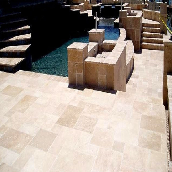 Travertine 12" x 12" Tumbled by Daltile