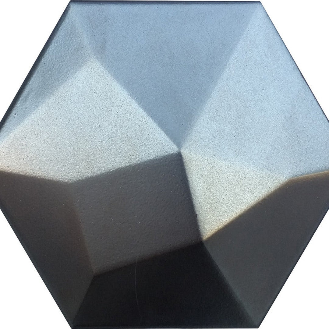 Code 6" x 7" Porcelain Gloss Hexagon High Tile by Emser