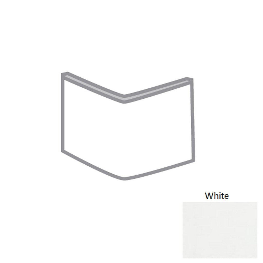 Source 2" x 2" Matte Porcelain Cove Corner by Emser