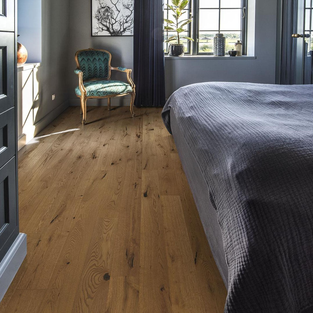 Canvas 5" x 73.25" Matte Hardwood 1 Strip Look Plank by Kahrs