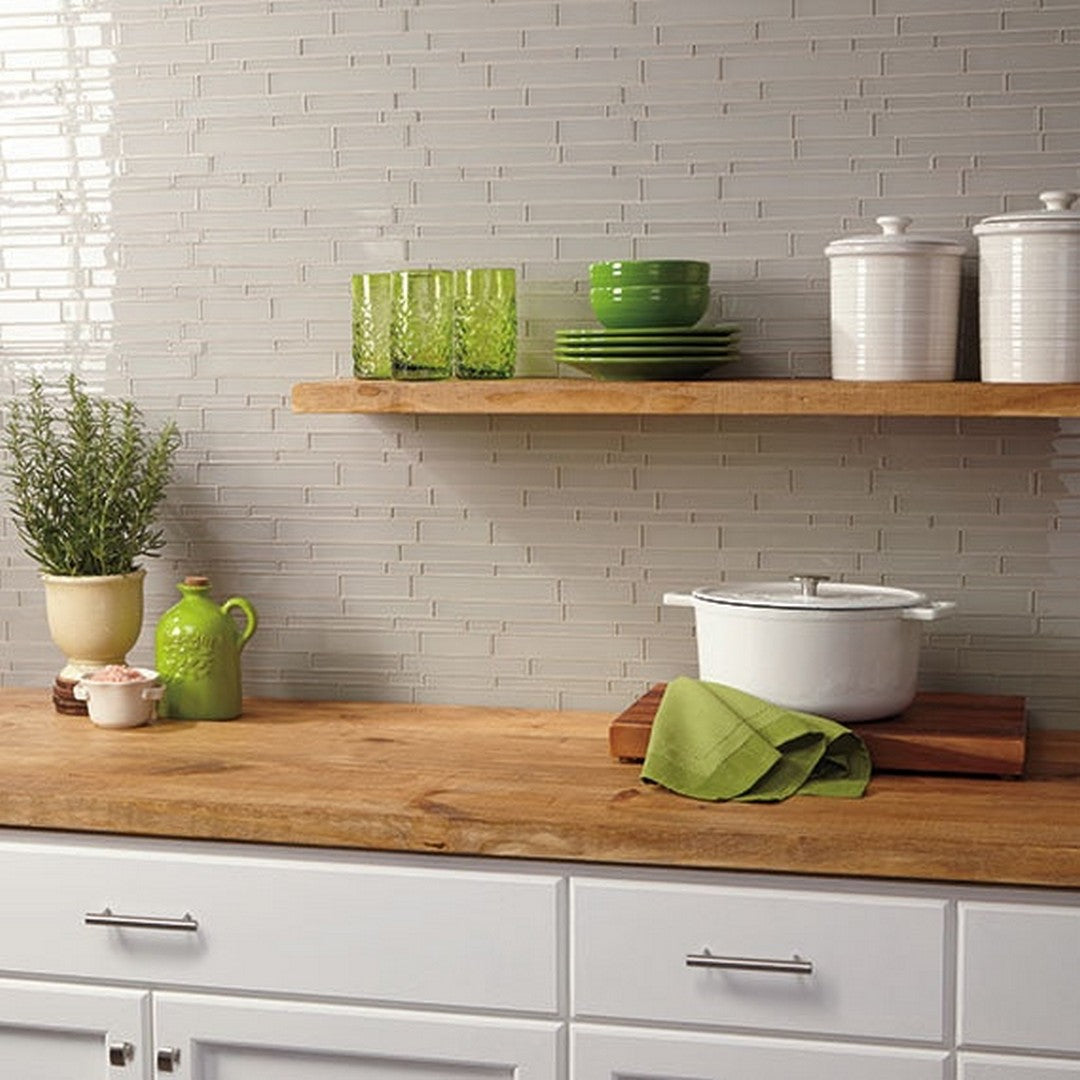 Amity 3" x 6" Glossy Glass Wall Tile by Daltile