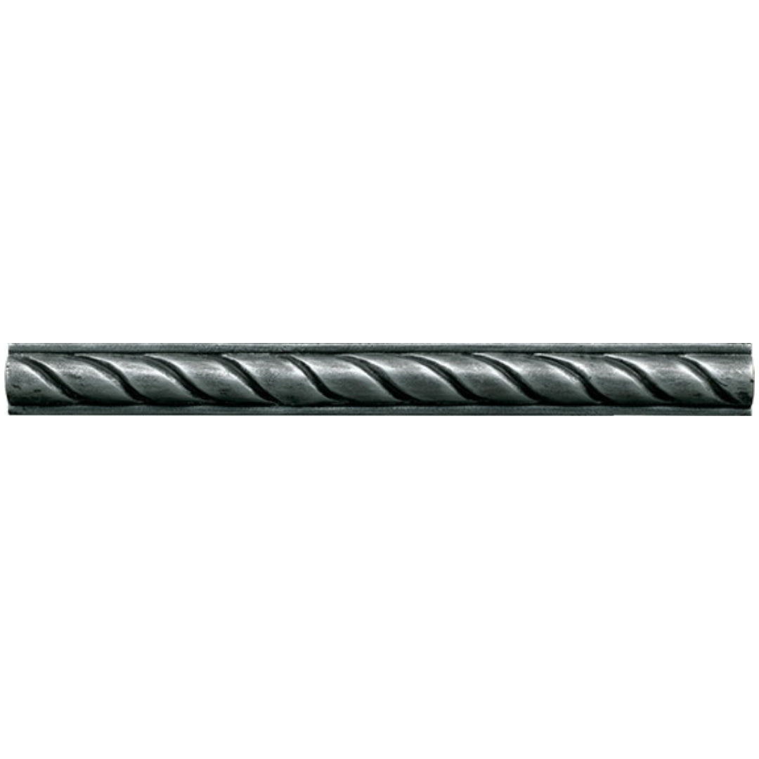 Armor 1" x 12" Satin Metal Rope Strip by Daltile