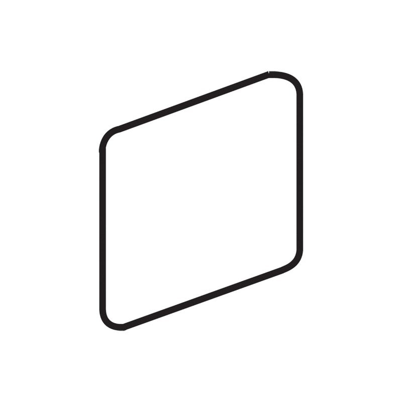 Color Wheel Classic 2" x 2" Glazed Ceramic Bullnose Corner by Daltile