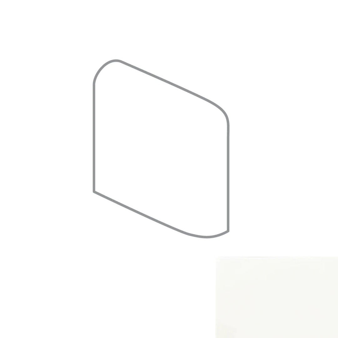 Catch 3" x 3" Ceramic Matte Bullnose Corner by Emser