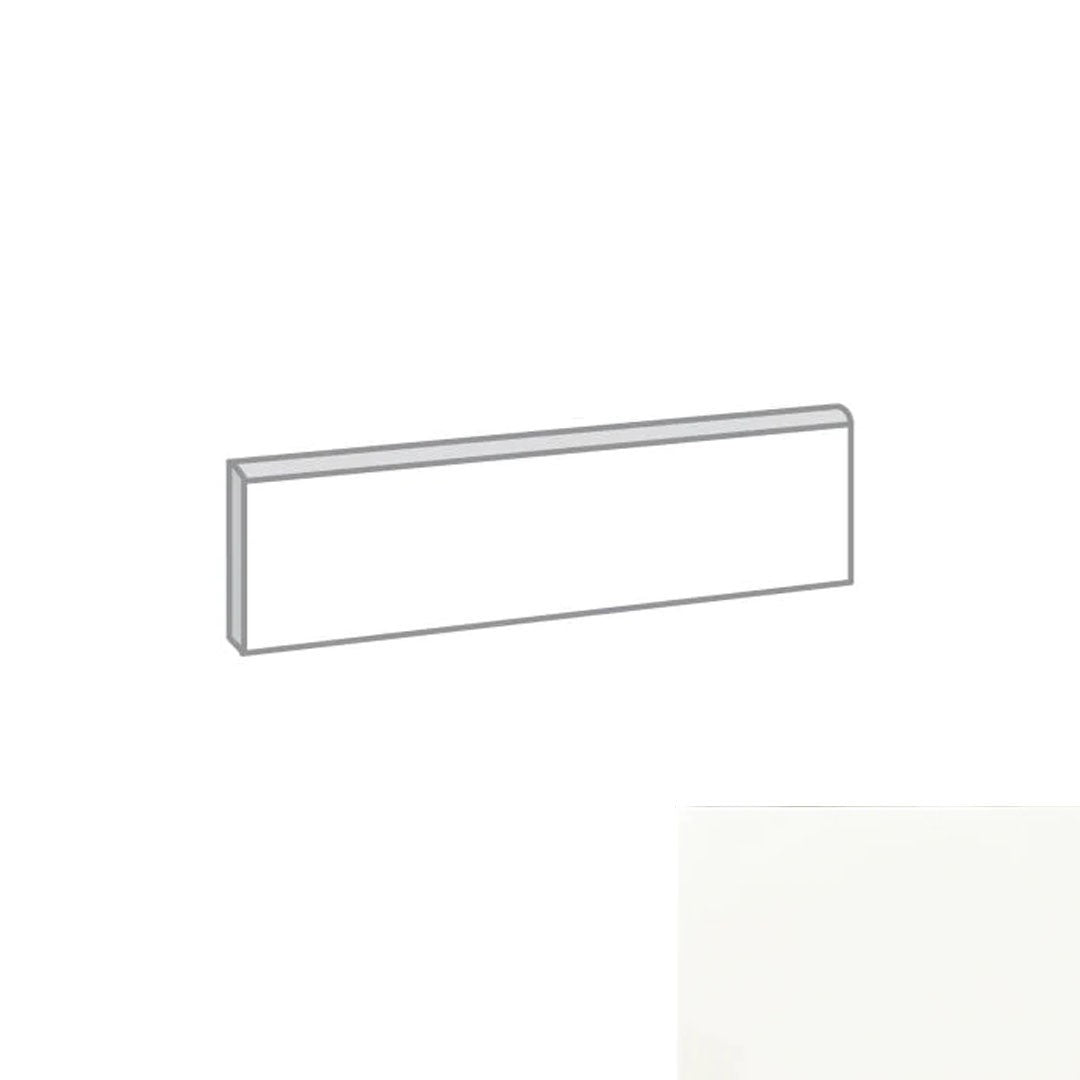 Catch 4" x 16" Ceramic Matte Wall Bullnose Short Side by Emser