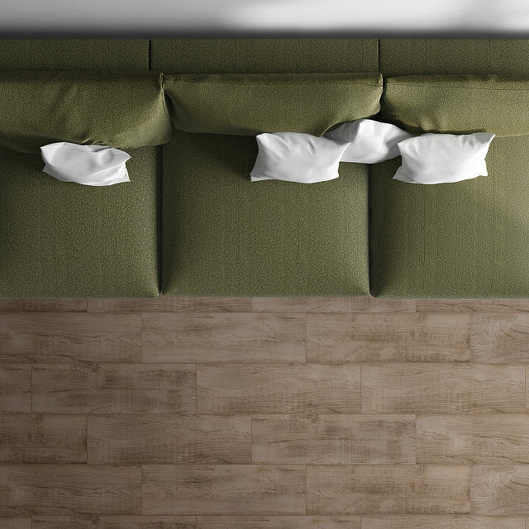 Ravenna 7" x 24" Matte Ceramic Plank by Emser