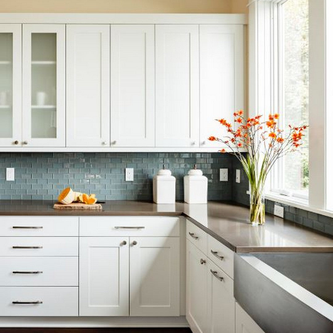 Kaikos 4" x 4" Matte Glass Field Tile by Bedrosians