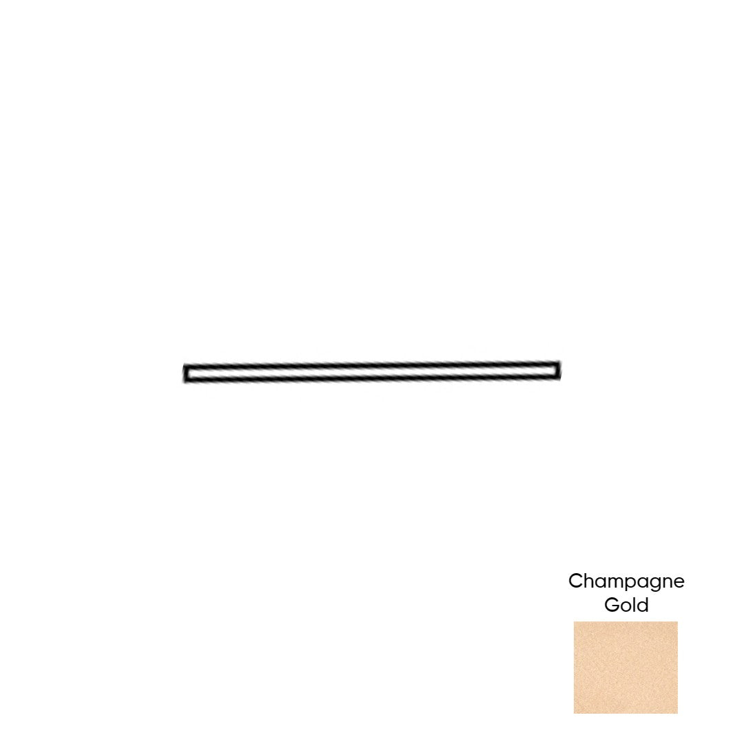 GeoMetal 0.5" x 12" Satin Jolly Trim by Marazzi