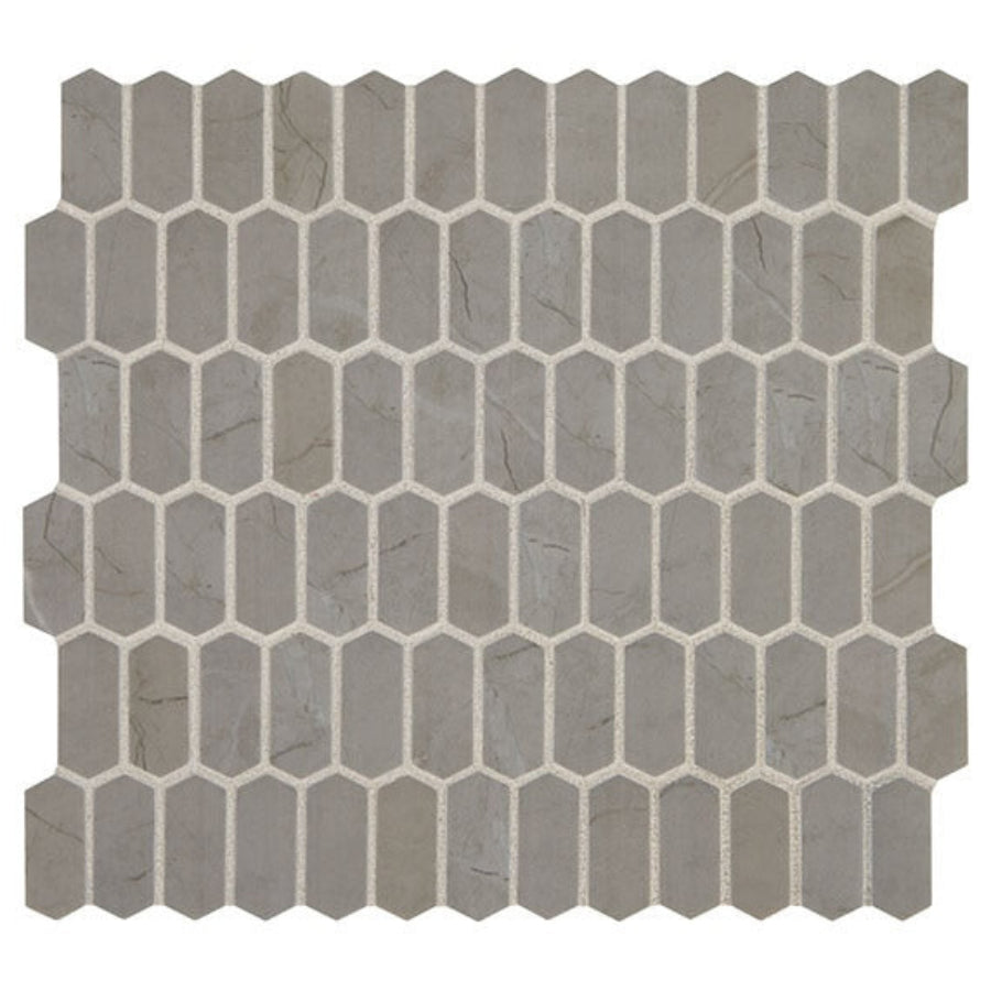 Statuette 10.75" x 11.63" Mini Picket Mosaic by Daltile