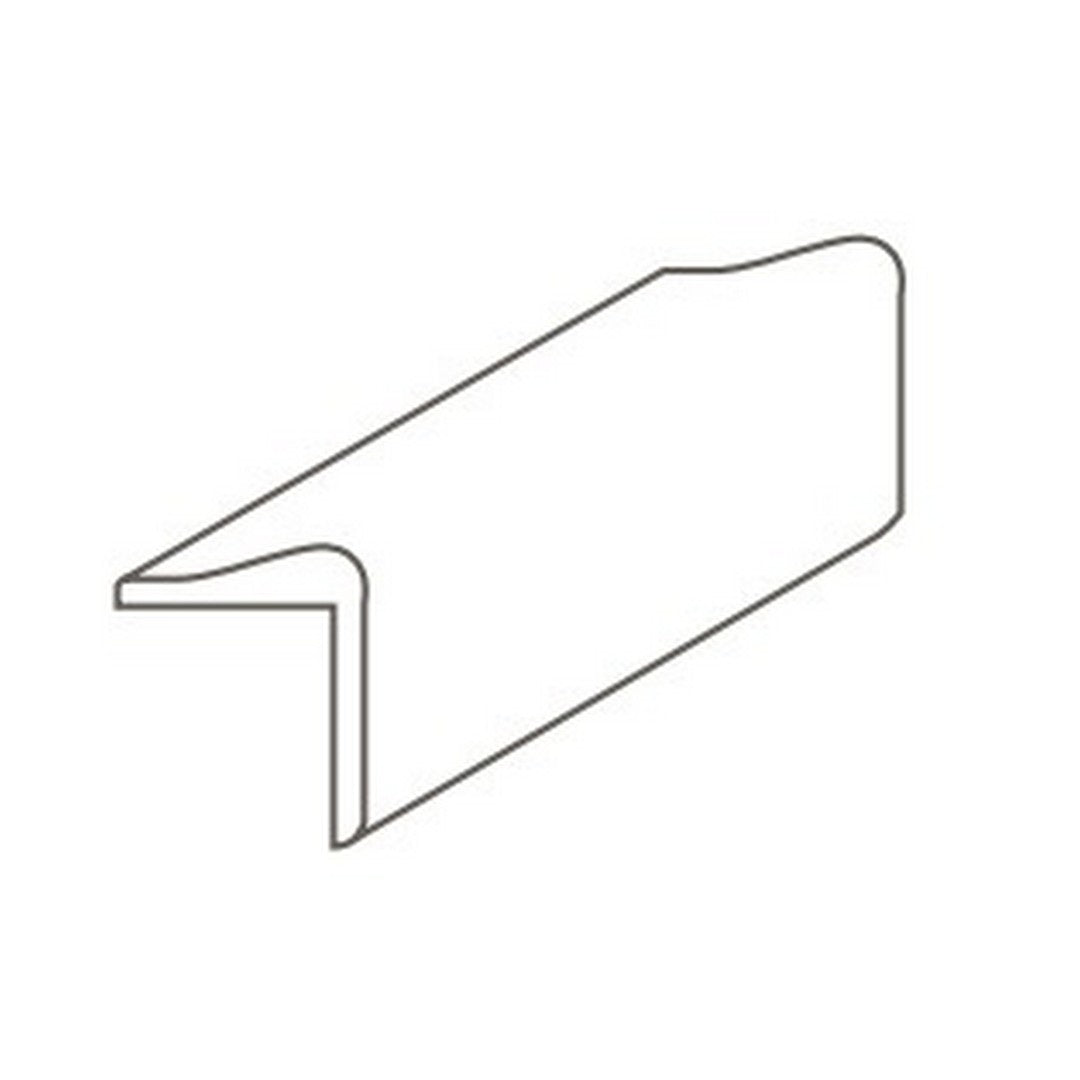 Colormatch 2" x 6" Glossy Glazed Ceramic Sink Rail Wall Trim by Daltile