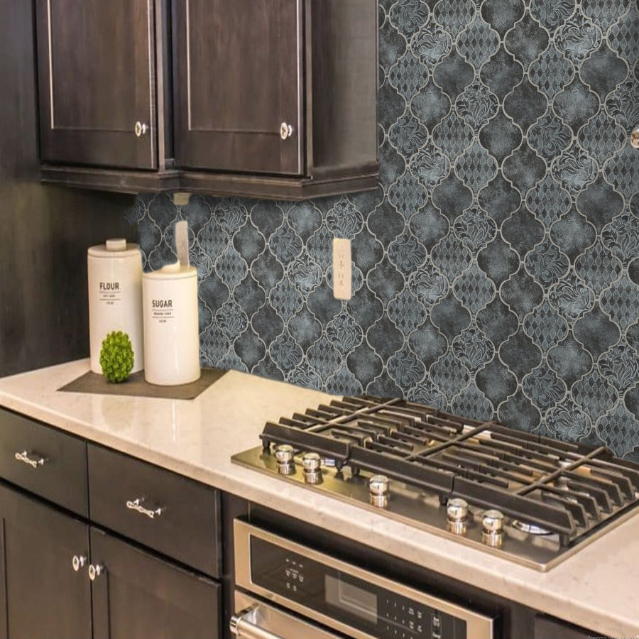 Vintage Metals 4" x 4" Mosaic by Daltile