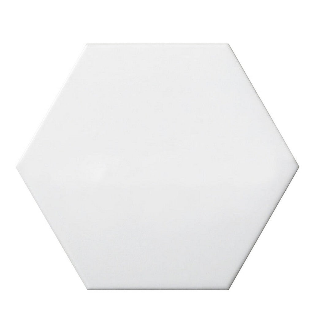 Code 6" x 7" Porcelain Matte Hexagon Tile by Emser