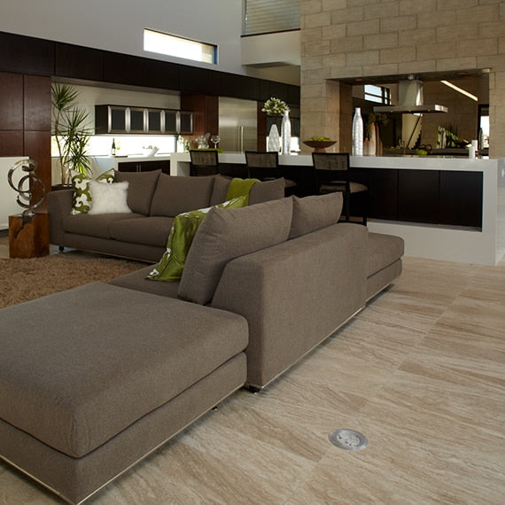 Travertine 12" x 12" Honed by Daltile